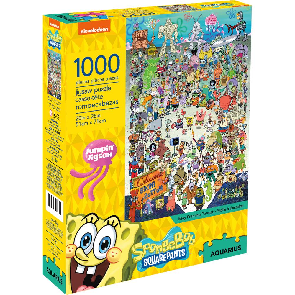 Puzzle 1000 Peças SpongeBob SquarePants Cast