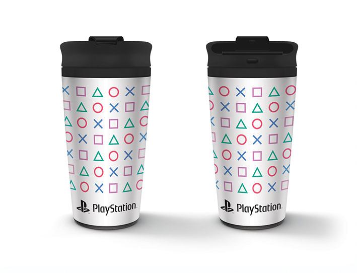 Travel Mug PlayStation Shapes