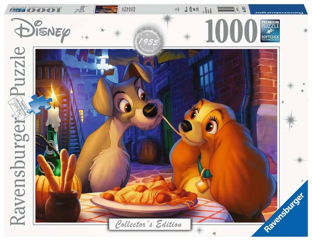 Puzzle 1000 Peças Disney Collector’s Edition Lady and the Tramp