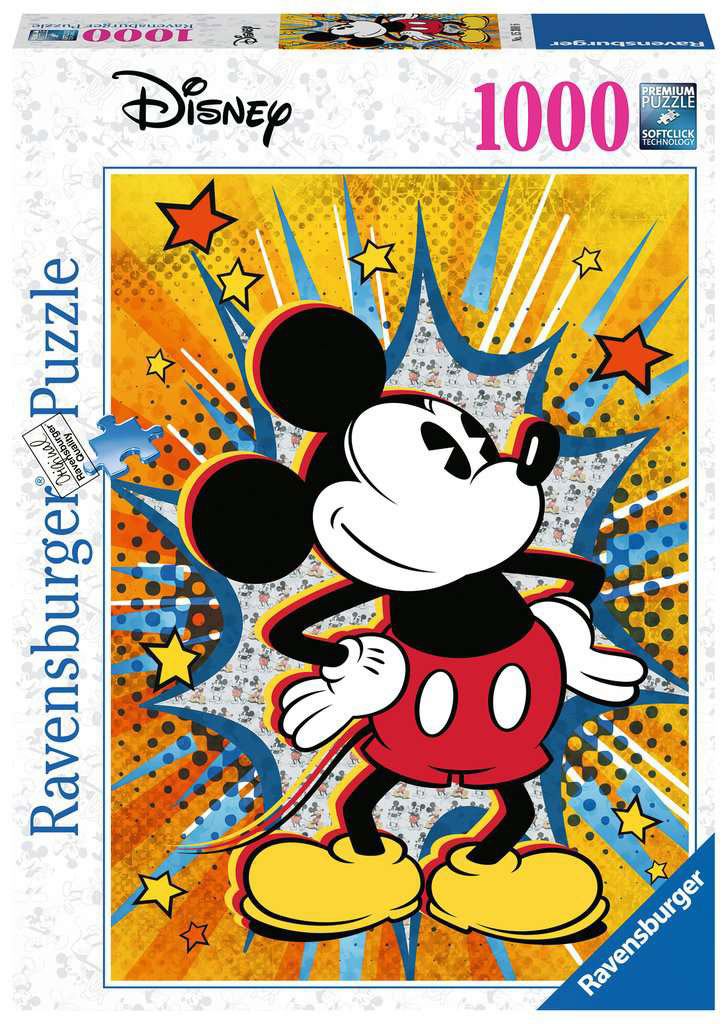 Puzzle Disney Retro Mickey Mouse