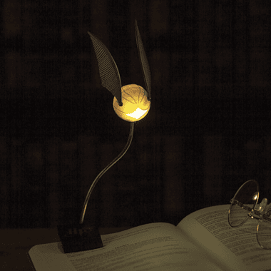 Luz de Leitura Harry Potter - Golden Snitch