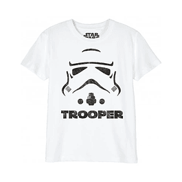 Camiseta Niño Star Wars Trooper Helmet