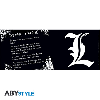 Caneca Death Note: L & Rules