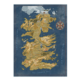 Puzzle Game of Thrones Westeros Map