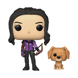 POP! Marvel: Hawkeye - Kate Bishop w/ Lucky the Pizza Dog