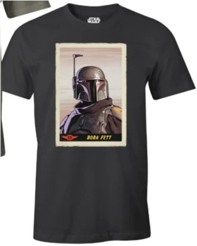 T-Shirt Star Wars - Boba Fett Poster