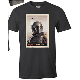 T-Shirt Star Wars - Boba Fett Poster
