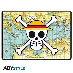 Mousepad One Piece - Skull with Map