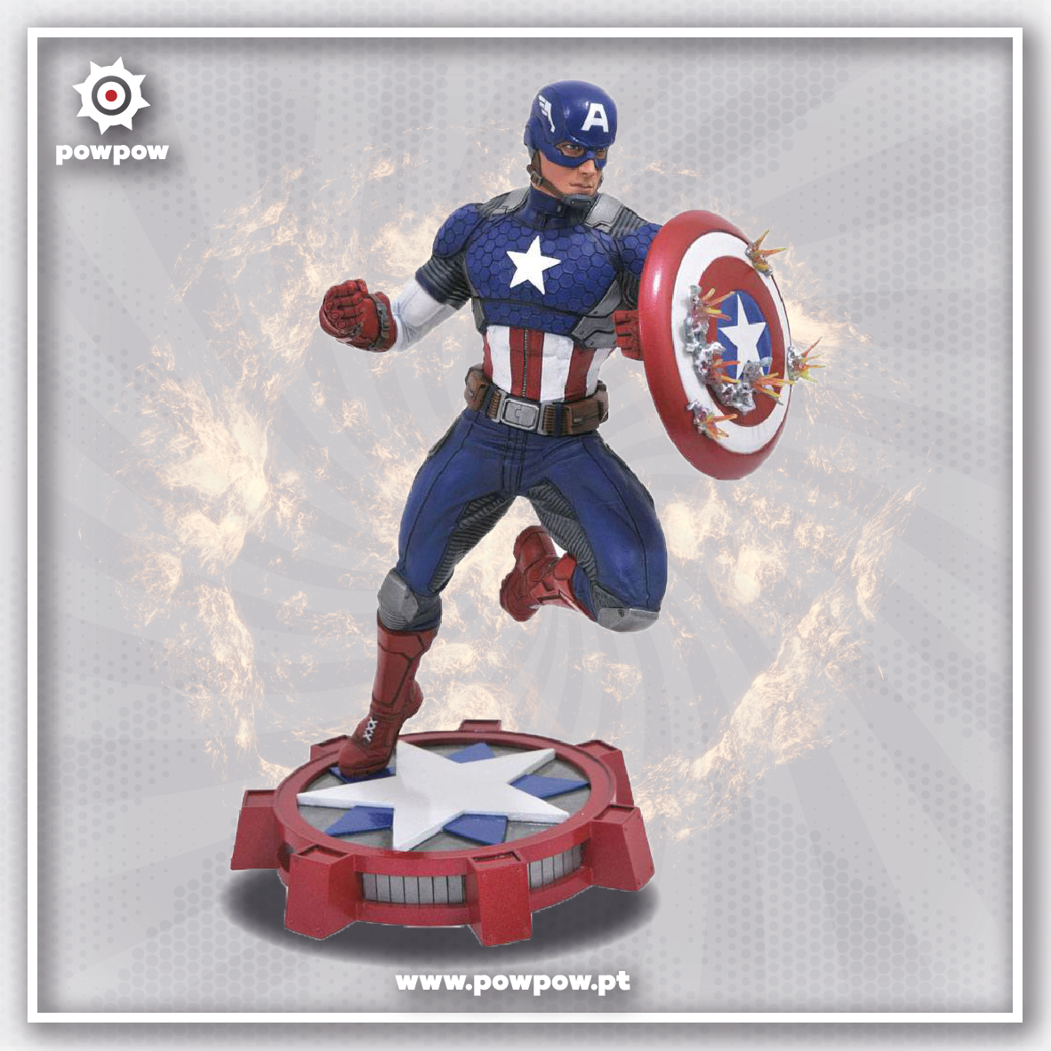 Estatua Marvel Now!: Captain America
