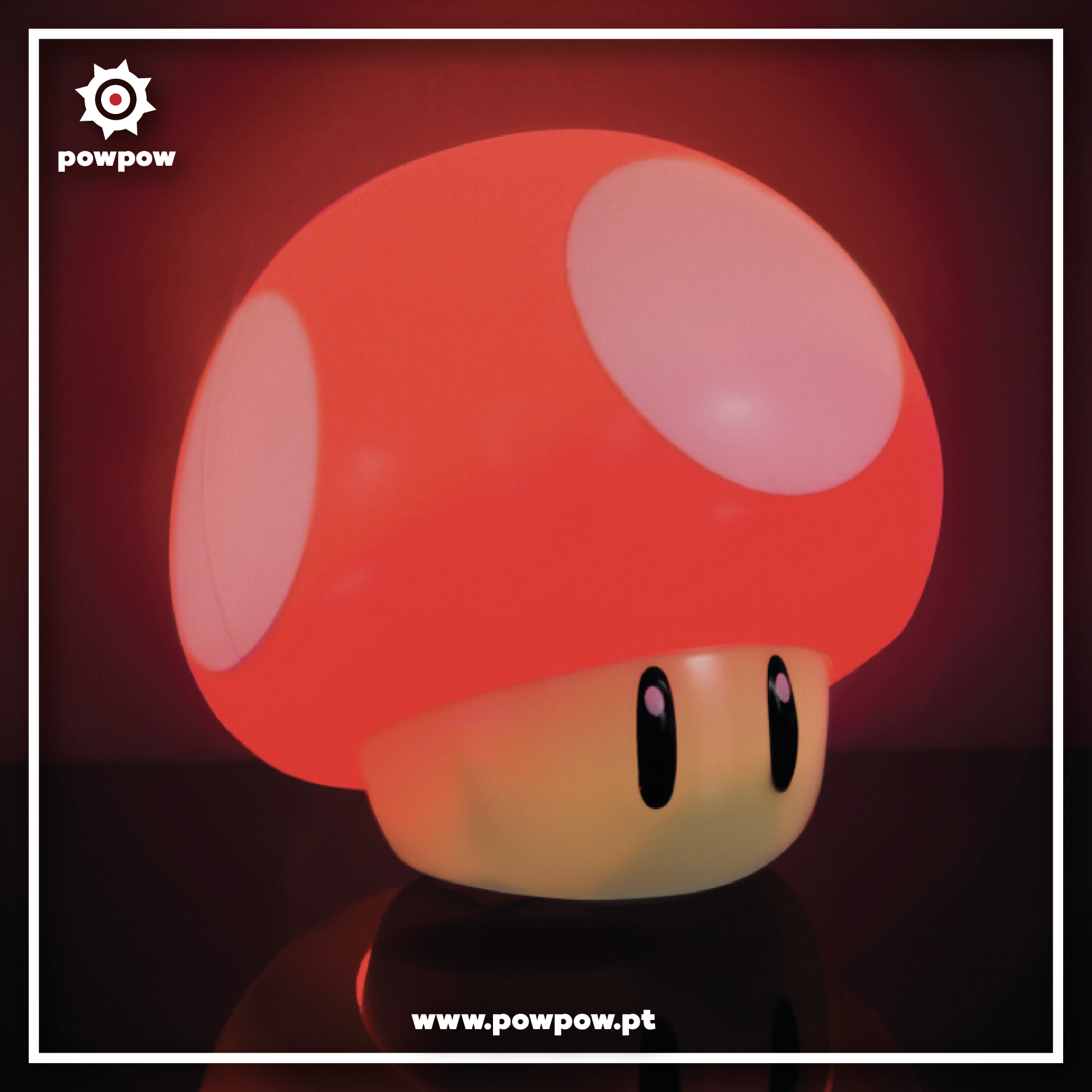 Luz de Presença Super Mario Mushroom