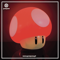 Luz de Presença Super Mario Mushroom