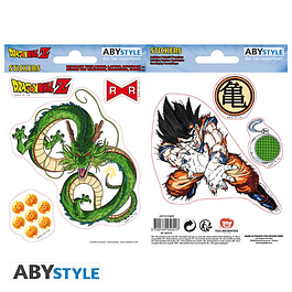 Stickers Dragon Ball - Goku / Shenron