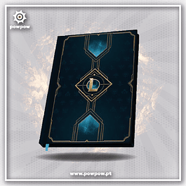 Notebook League of Legends - Hexteck Logo