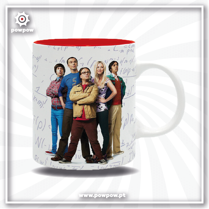 Caneca The Big Bang Theory - Casting