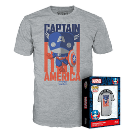 POP! & Tee Marvel: Captain America