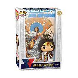 POP! Comic Cover: DC Comics - Wonder Woman (Rebirth) On Throne