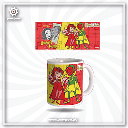 Caneca Marvel: Wandavision - Unusual Couple