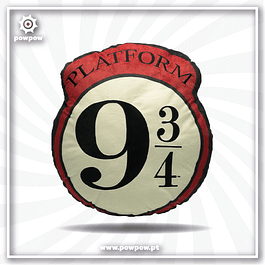 Almofada Harry Potter - Plataforma 9 3/4