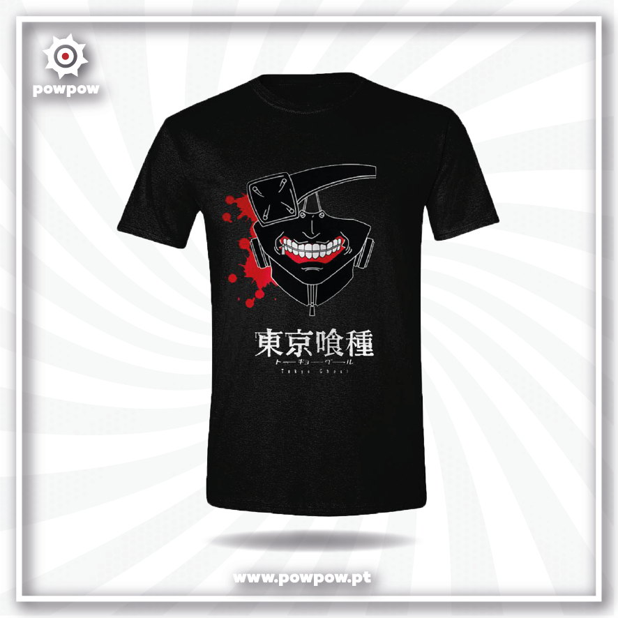T-Shirt Tokyo Ghoul - Blood Filled Mask