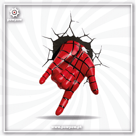 Luz de Presença Marvel - Ultimate Spider-Man Hand