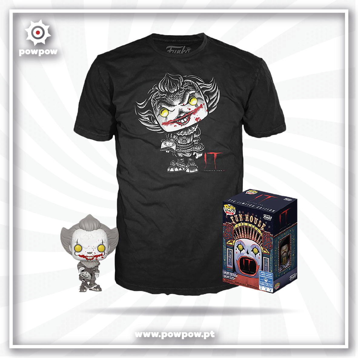 POP! & Tee Box IT Chapter Two - Pennywise (Exclusive)
