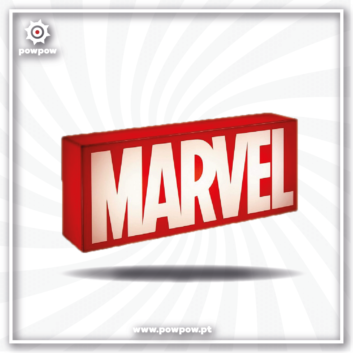 Luz de Presença Marvel Logo