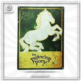 Placa Metálica The Lord of the Rings - The Prancing Pony