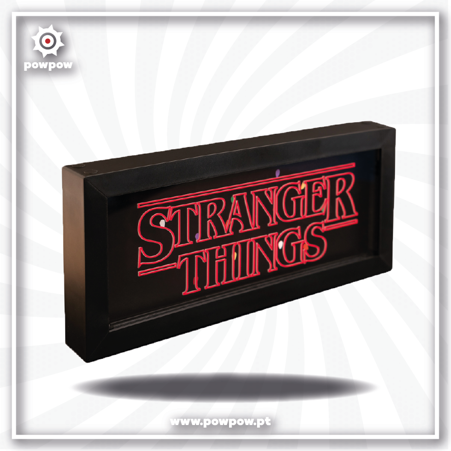 Letra 3d Stranger Things