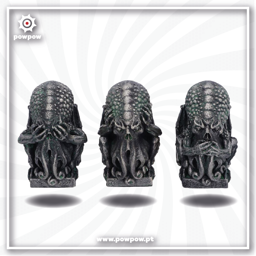 Mini Figuras HP Lovecraft: Three Wise Cthulhu (3pack)