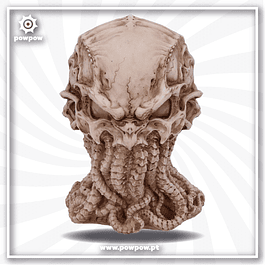 Estátua HP Lovecraft: Cthulhu Skull