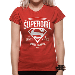 T-shirt Supergirl "Better Than Ever"