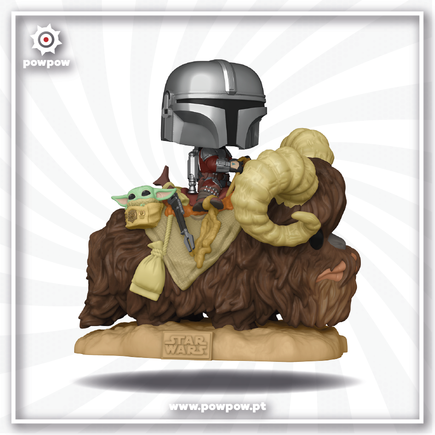 POP! Deluxe: Star Wars The Mandalorian - The Mandalorian & The Child on Bantha