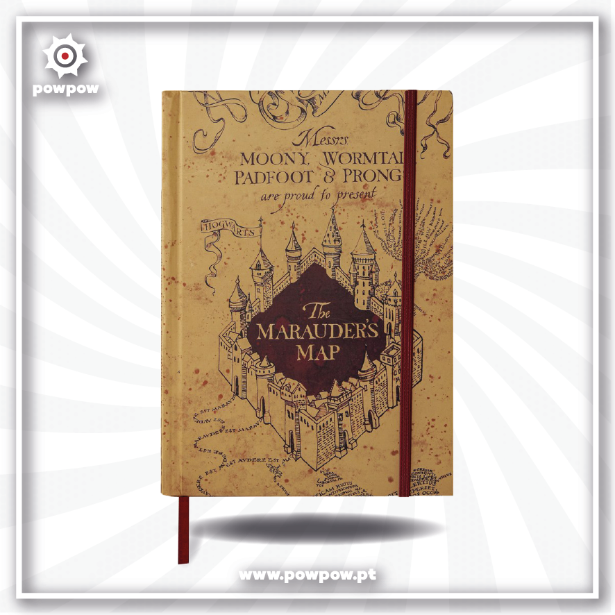 Cuaderno Harry Potter - Marauder's Map