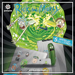 Tech Stickers Rick and Morty 