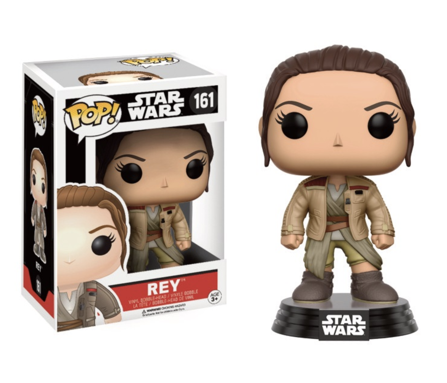 Pop! Star Wars: Rey in Finn's Jacket Edição Limitada