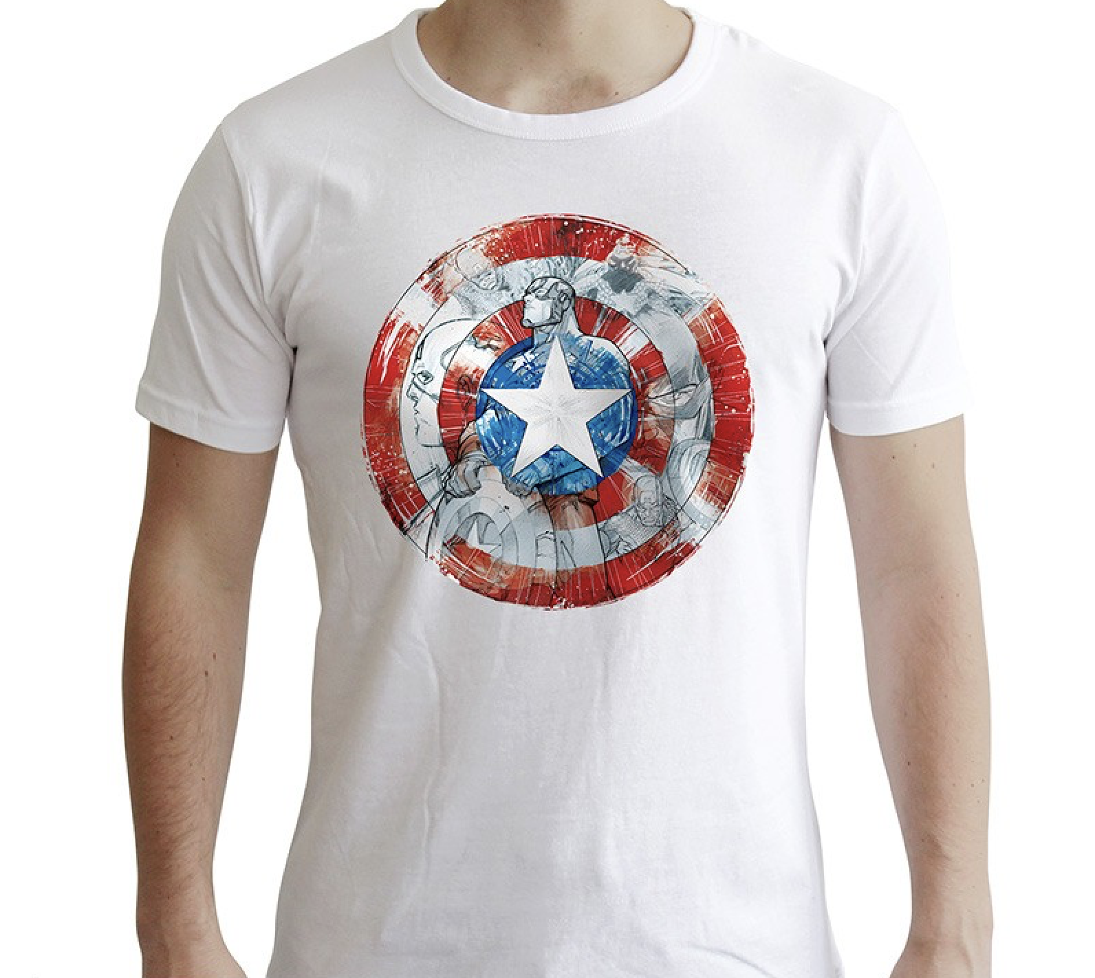 Camiseta Marvel Captain America Classic