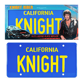 Réplica Knight Rider: License Plate