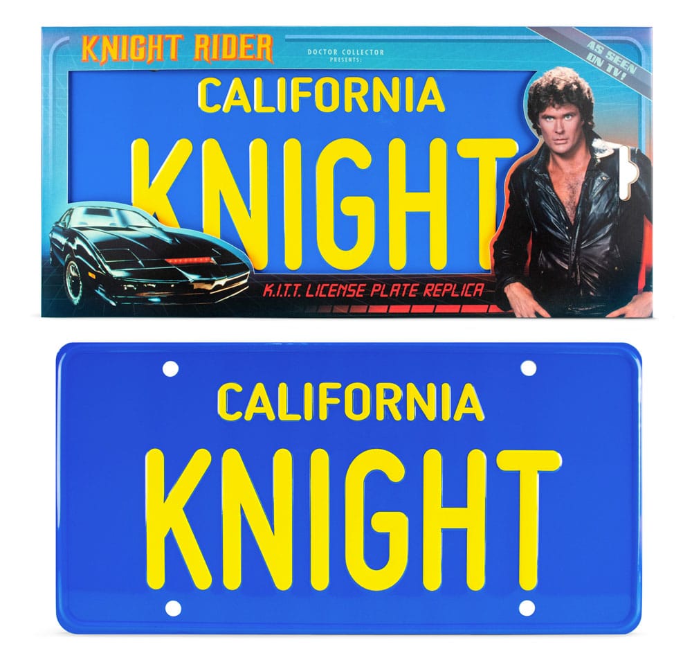 Réplica Knight Rider: License Plate