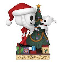 POP! Deluxe: The Night Before Christmas 30th - Jack and Zero with Tree