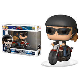 POP! Marvel Rides: Captain Marvel - Carol Danvers on Motorcycle