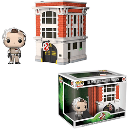 POP! Town: Ghostbusters - Dr. Peter Venkman with Firehouse