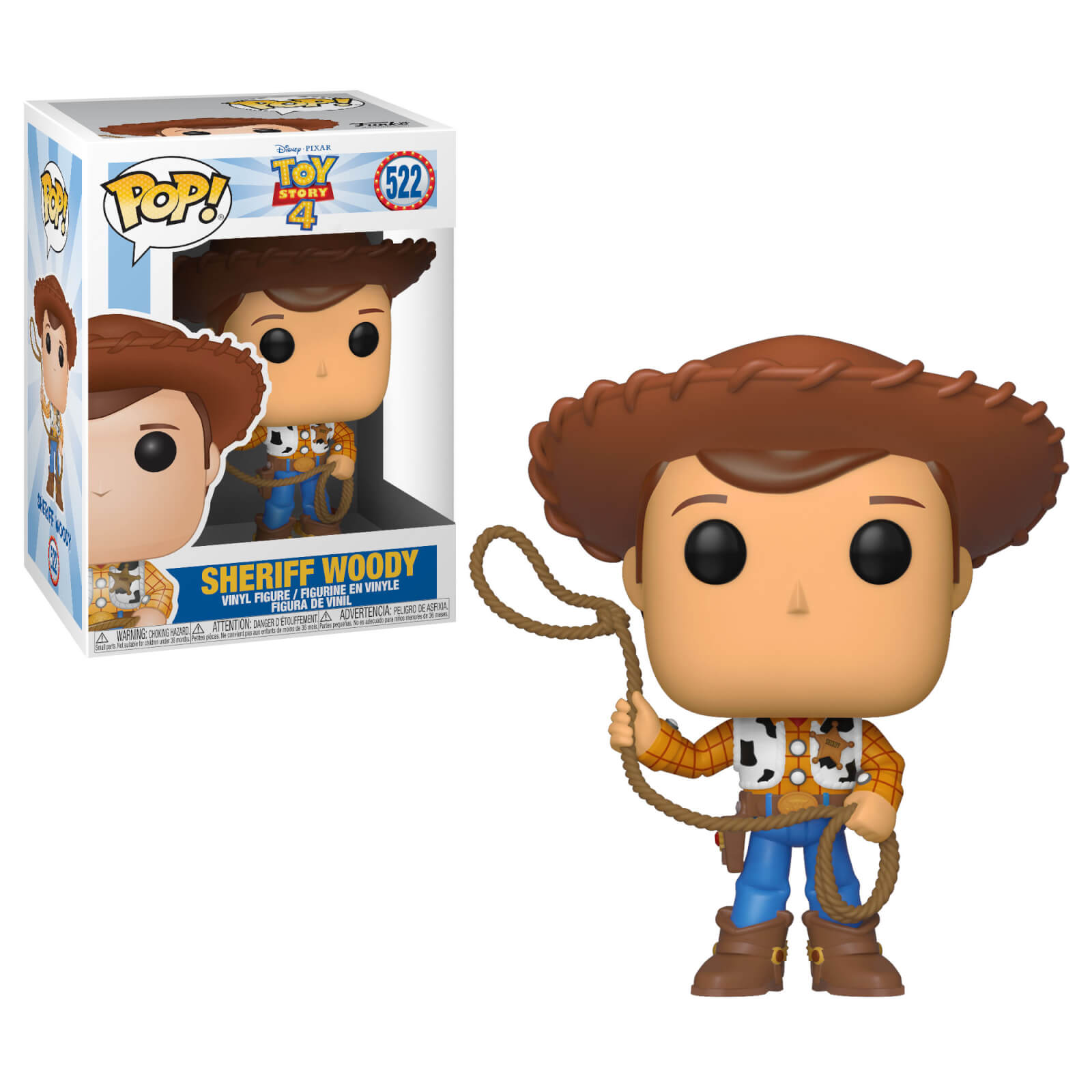 POP! Disney Pixar Toy Story 4: Sheriff Woody