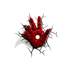 Luz de Presença Marvel Avengers: Iron Man Hand