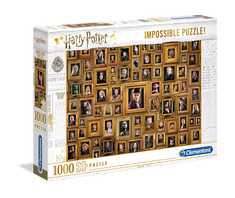 Puzzle 1000 Peças Harry Potter Impossible Puzzle Portraits 