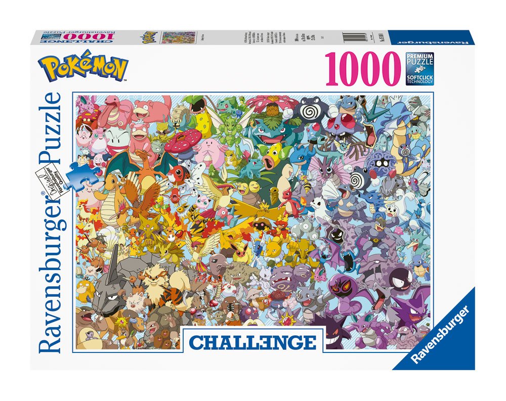 Puzzle 1000 Peças: Pokémon Challenge Group