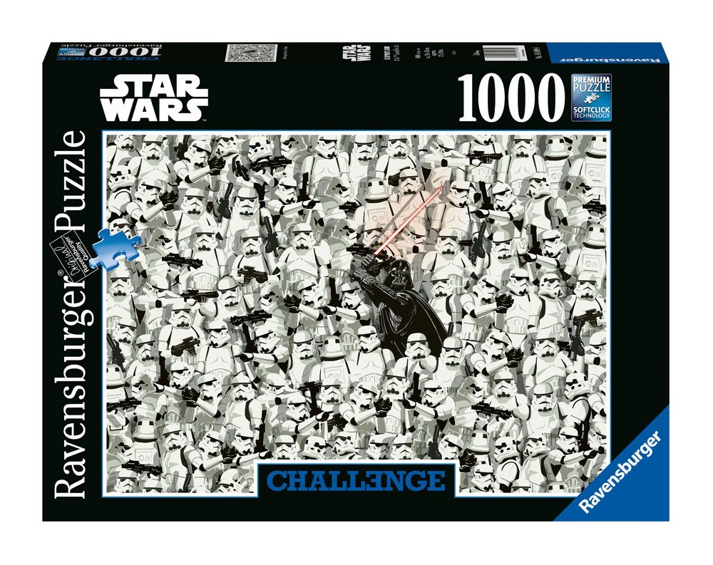 Puzzle 1000 Peças Star Wars Challenge Darth Vader & Stormtroopers