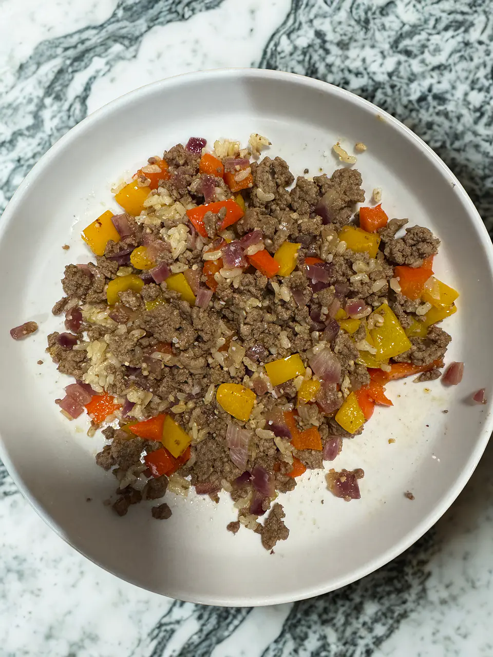Arroz con Carne y Pimenton 1