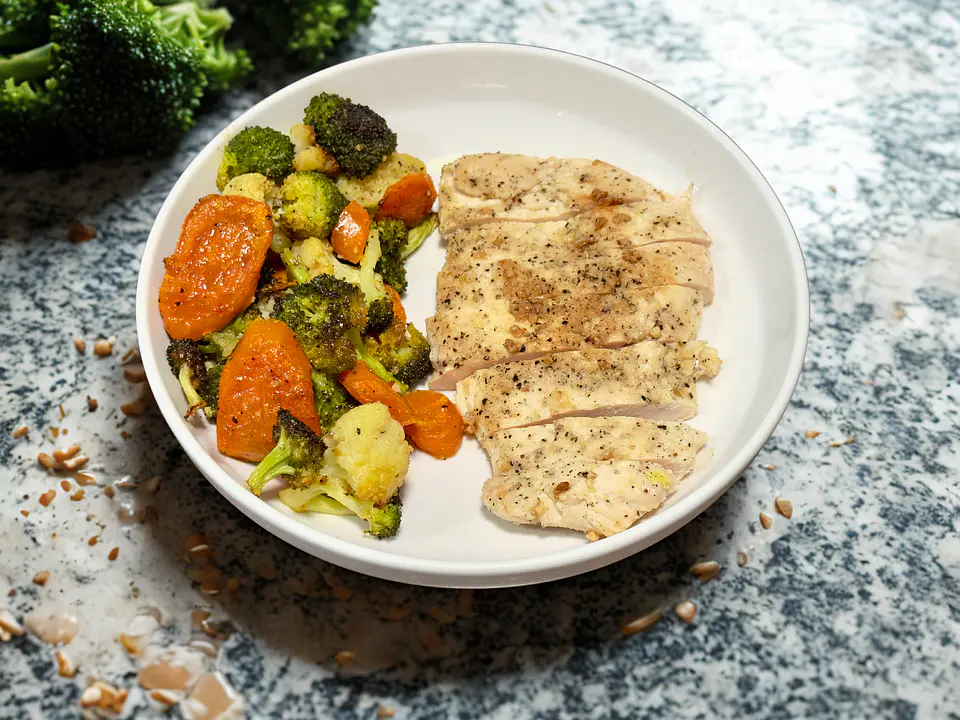 Pechuga de Pollo con vegetales 1