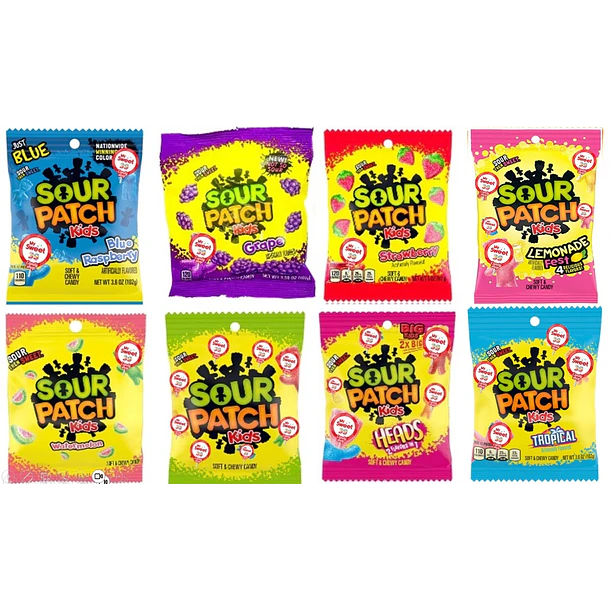 SOUR PATCH BOLSA 102 GRS 1