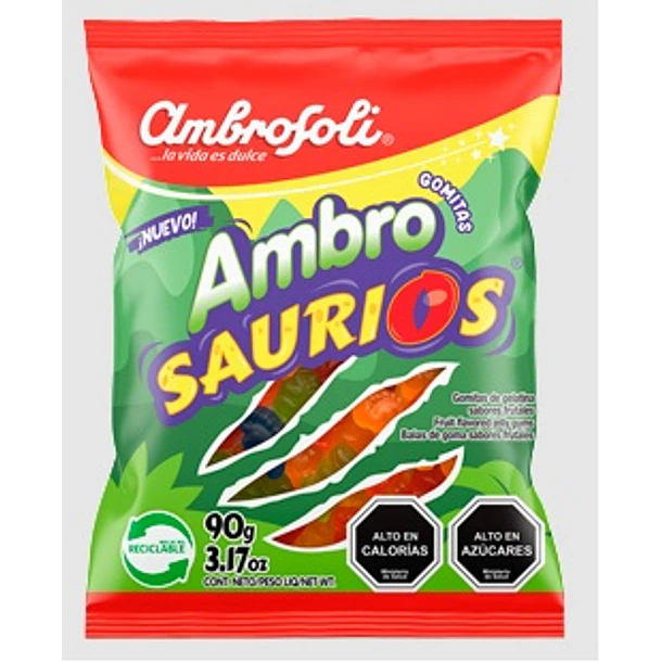 AMBROSOLI GOMITAS  90 GRS 12